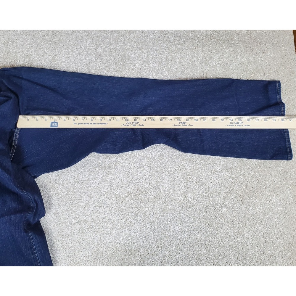 Levis Strauss Signature Women's Jeans  Size 26 Mid Rise Boot Cut SeeMeasurements - Picture 7 of 16